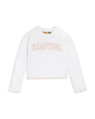 Girls' Embroidered HAMPTONS French Terry Sweatshirt - Big Kid