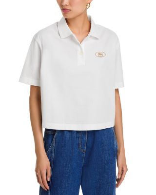 Philippa Cropped Polo Shirt