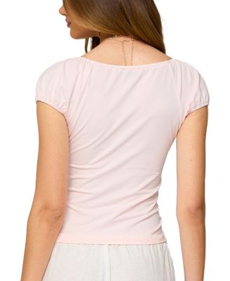 Oleana Gathered Bust Top