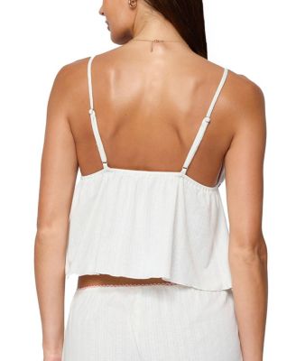 Linny Split Front Pointelle Top