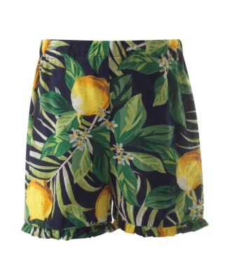 Girls' Lemon Boxy Top and Shorts Ruffle Set - Little Kid, Big Kid