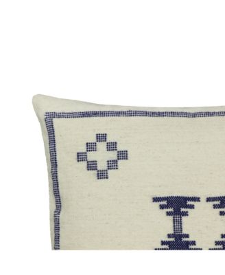 Aztec Wool 20 in Square Accent Cushion
