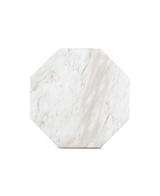   Esme Faux Marble Indoor/Outdoor Round Side Table