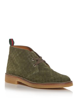 Gucci - Men's GG Chukka Boots