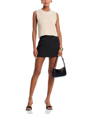  Azra Twill Mini Skirt 