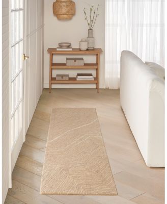 DKNY Pure Angles ANG01 Runner Area Rug, 2'2" x 7'5"