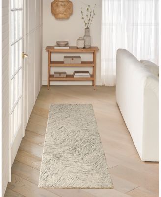 DKNY Pure Angles ANG01 Runner Area Rug, 2'2" x 7'5"