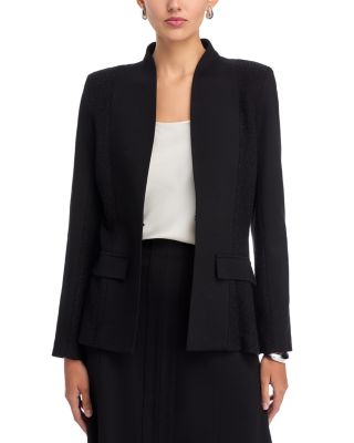 Misook - Long Sleeve Ponte Jacket