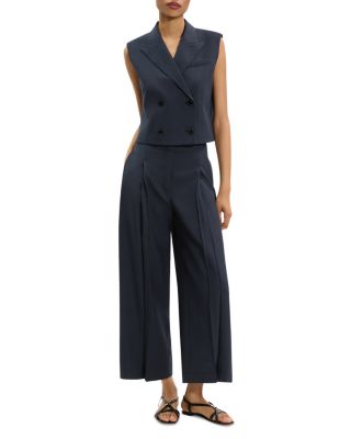 Deep Pleated Pants