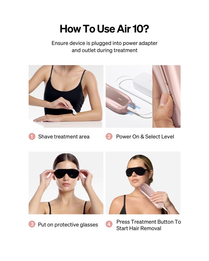 Air 10 Hair Removal Device