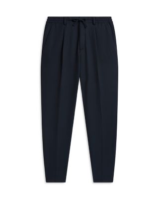 Cialdat Tapered Leg Woven Stretch Waist Pants
