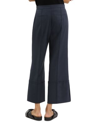 Cuffed Cropped Pants