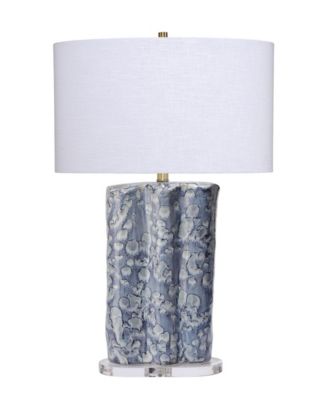 Jamie Young - Flurry Ceramic Table Lamp with Linen Shade