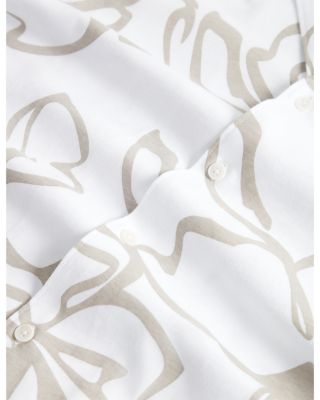 Claub Printed Jersey Button Down Shirt