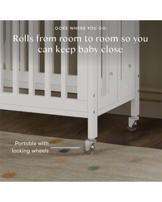 Rolli 9 in 1 Convertible All Stages&reg; Crib with Bassinet & Toddler Bed Conversion Kits