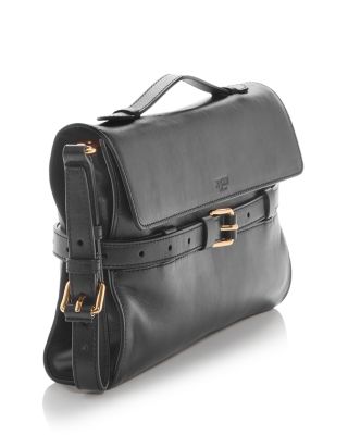 Tie Me Suede Shoulder Bag