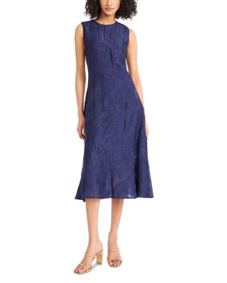 Luxely Jacquard Midi Dress | Bloomingdale's Women