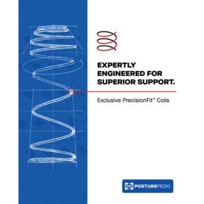 Posturepedic Plainfield Medium Euro Pillow Top Mattress