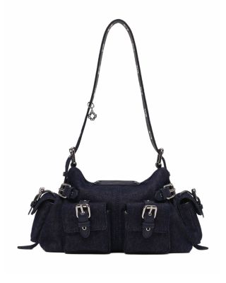 Miss M Pockets Denim Bag