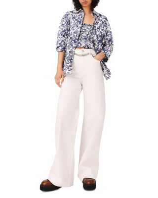 High Waisted Wide Leg Jeans