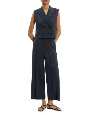 Peak Double Breasted Vest