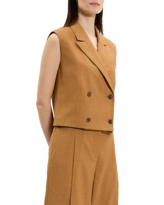 Peak Double Breasted Vest