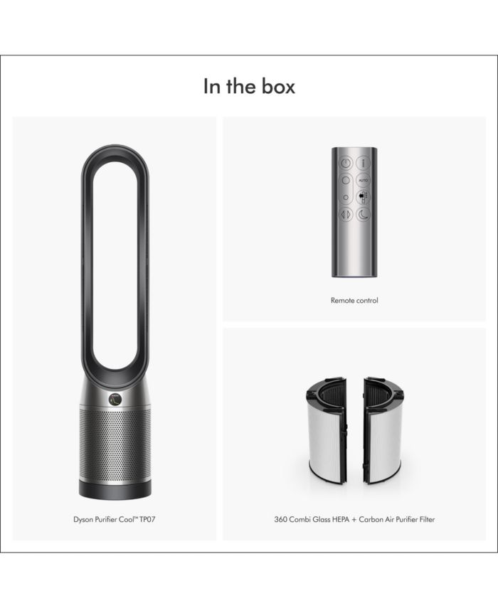 Purifier Cool™ Connected Tower Fan TP07 | Black/Nickel