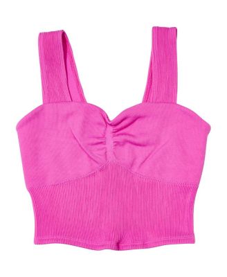 Malibu Sugar - Girls' Ribbed Wide Strap Cami - Big Kid