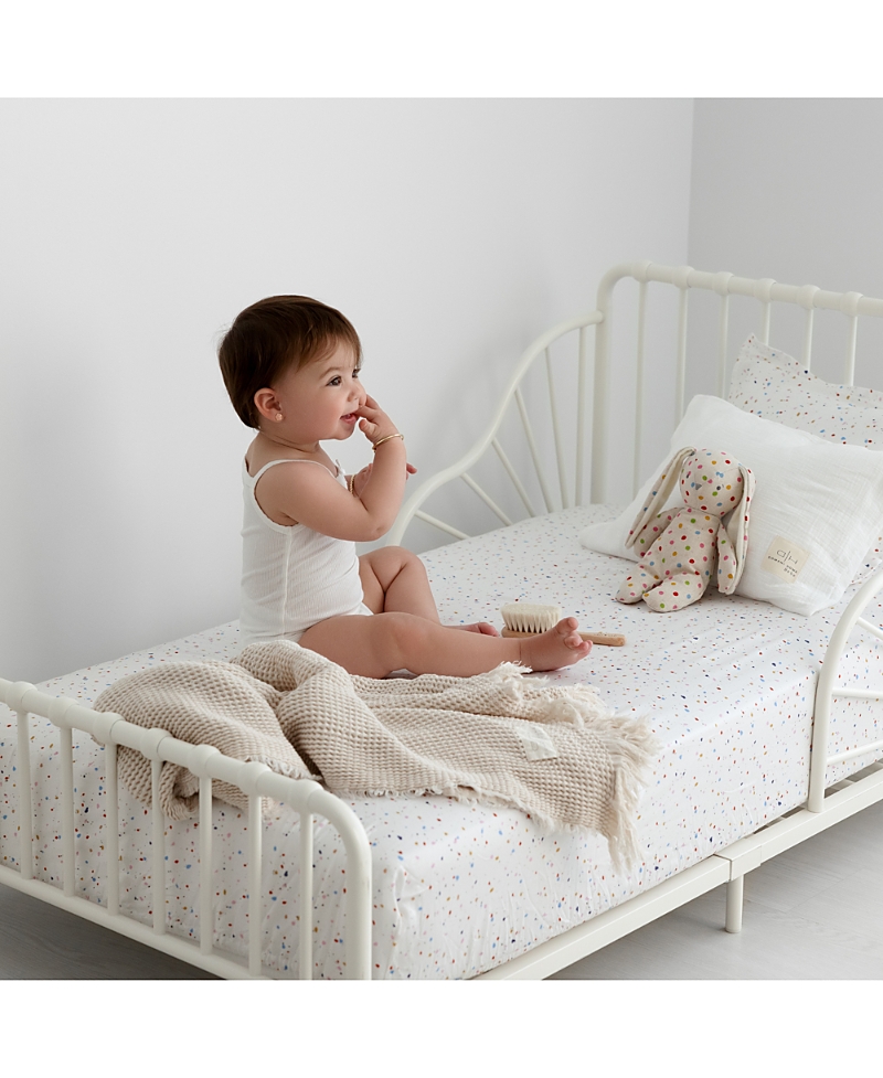 Domani Home Terrazzo Bassinet Crib Sheet
