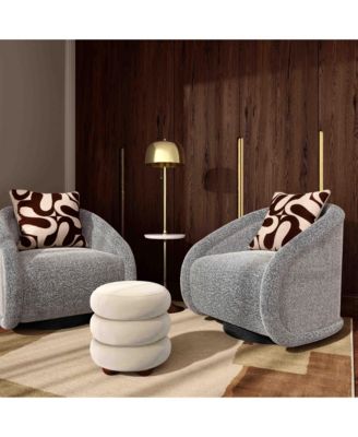 Rory Boucle Swivel Chair