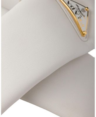  Women's Padded Nappa Leather Slides