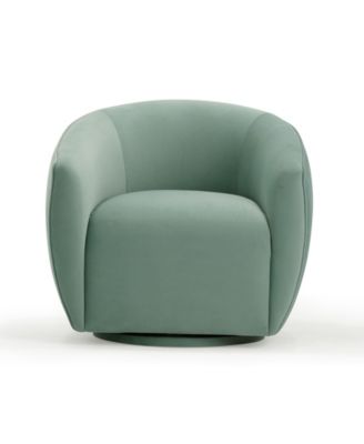 Jordan Velvet Swivel Chair