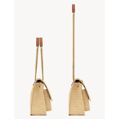 Niki Medium Handbag in Raffia