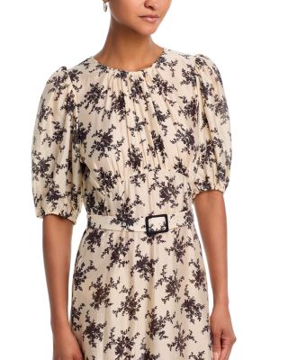 Joan Printed Midi Dress