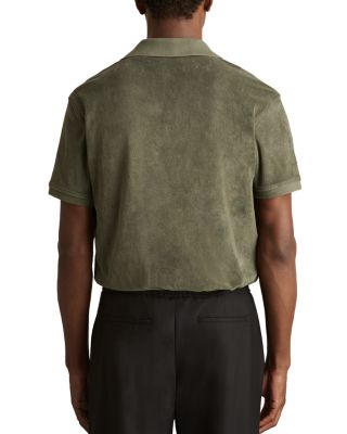 Short Sleeve Terry Camp Shirt
