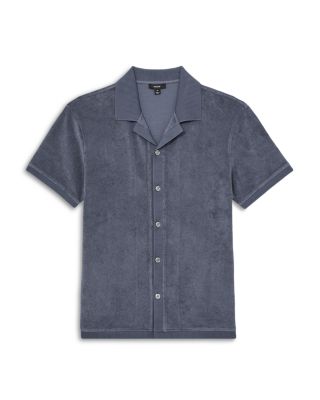 Short Sleeve Terry Camp Shirt