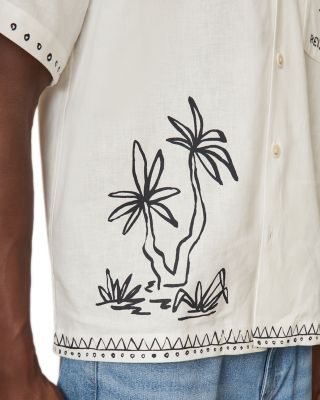 Galera Brushstroke Camp Shirt