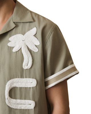 Che Palco Embroidered Camp Shirt