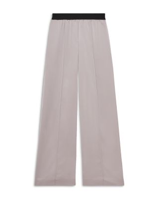 Elsie Satin Wide Leg Trousers