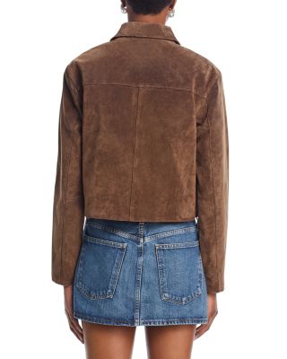 Suede Cropped Jacket