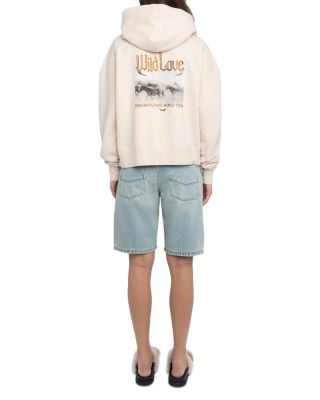 ブルゾン ZADIG&VOLTAIRE MIA ZIP HOODIE Zadig & Voltaire Mia Strass Front Zip Hoodie | Nordstrom