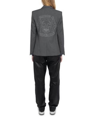 Vavy Chine Strass Blazer