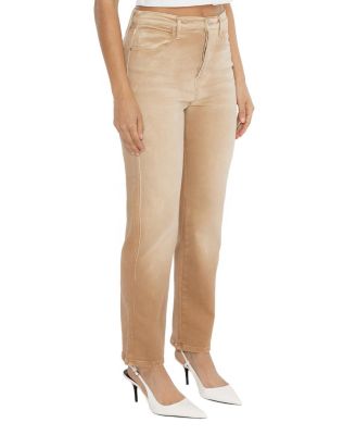 High Rise Tracy Straight Jean in Seasand