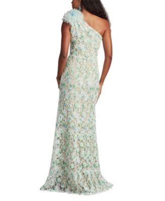 Kahli 3D Floral Embroidered Gown