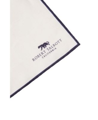 Caine Linen Pocket Square