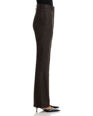 Prince Of Wales Bootcut Pants