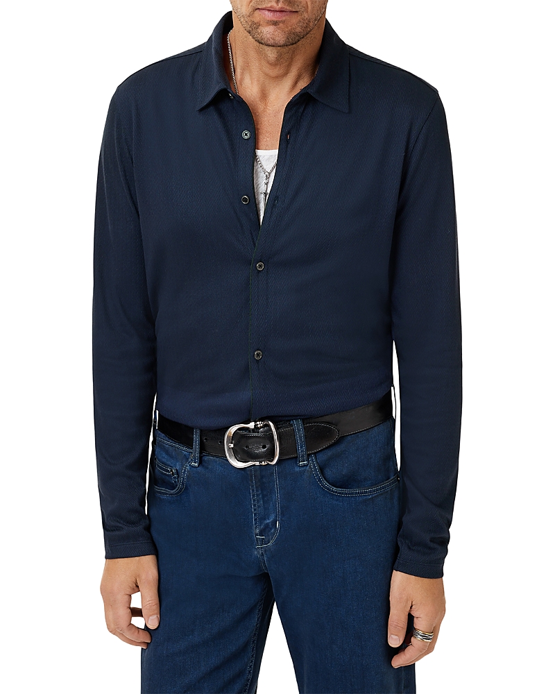 John Varvatos Caserta Regular Fit Button Front Shirt