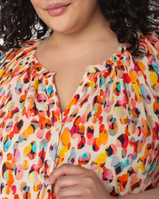 Short Sleeve Woven Top