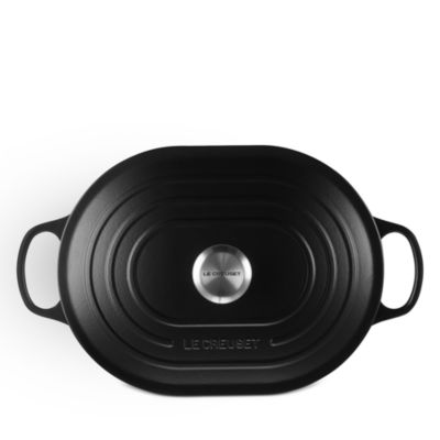 3.75 Qt Cast Iron Oval Casserole & Lid