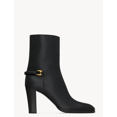 Saint Laurent Women's Sulpice Booties In Smooth Leather